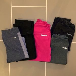 XS - S PINK, Reebok & Bench Leggings